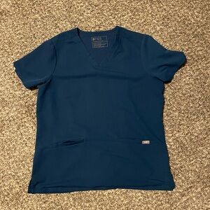 Figs Deep Reef Casma Scrub Top